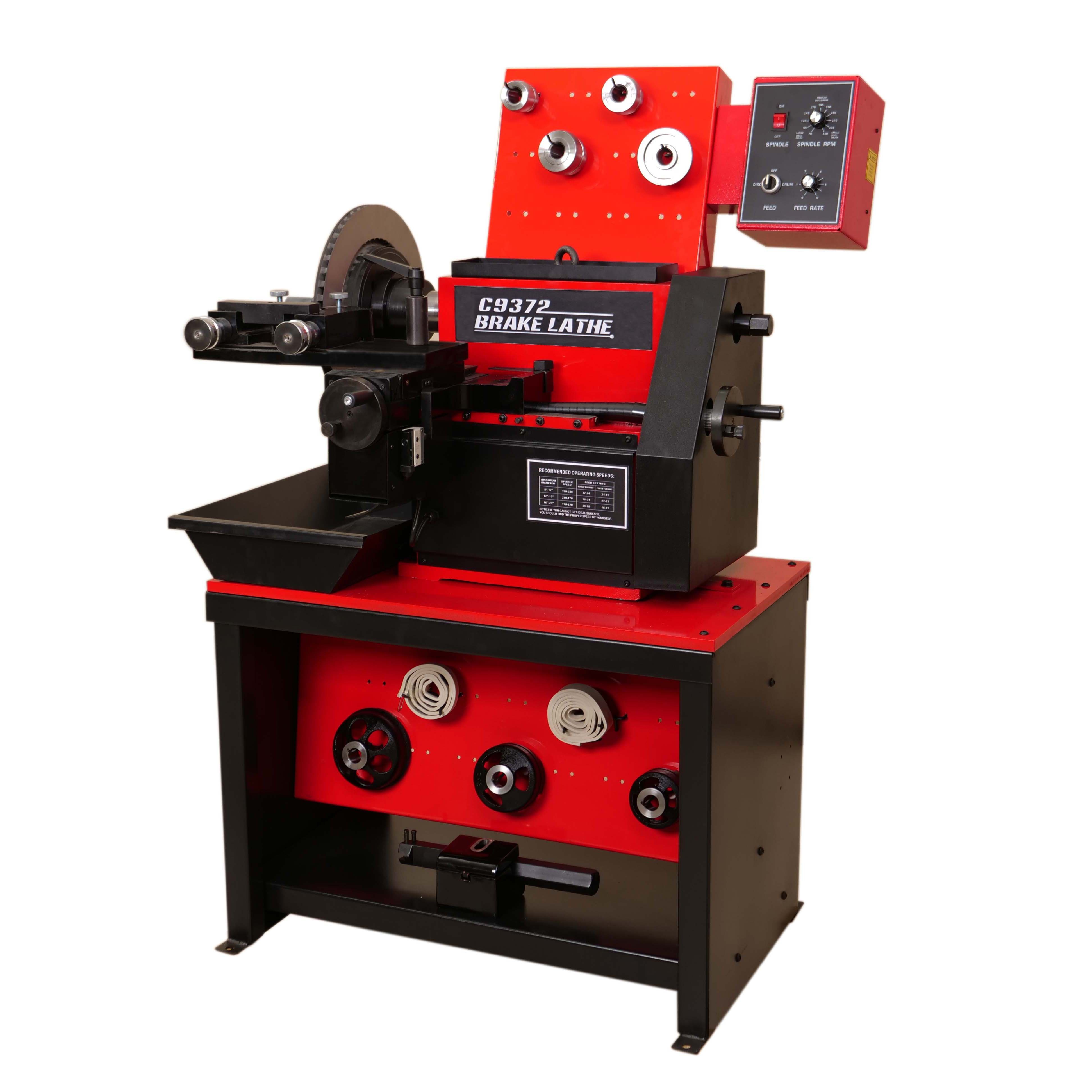 Hot Sale Auto Maintenance Multi-speed Car Brake Drum Disc Lathe Cutting Machine for Car and Truck Repair C9372